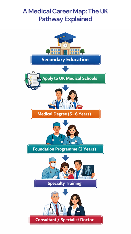 Medical Career Map