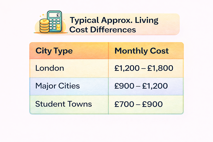 cost of living in the UK