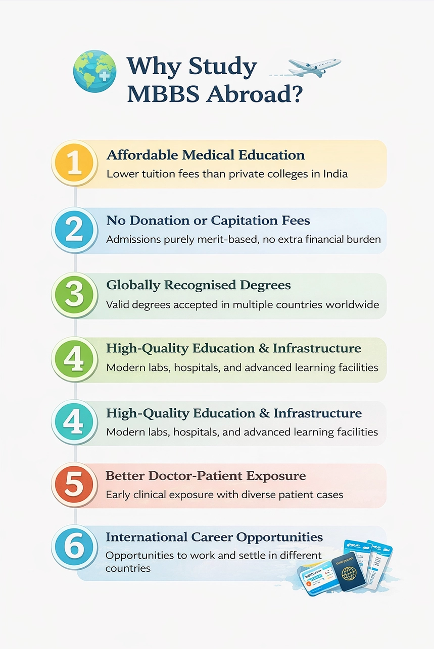 Why Study MBBS Abroad?